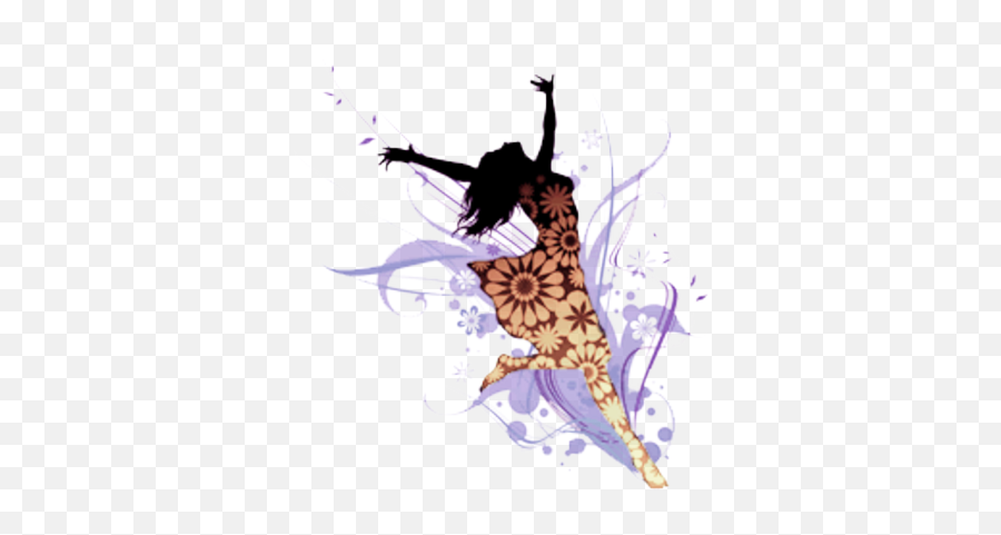 Dancer Silhouette - Vectorhqcom Dance Png,Ballerina Silhouette Png