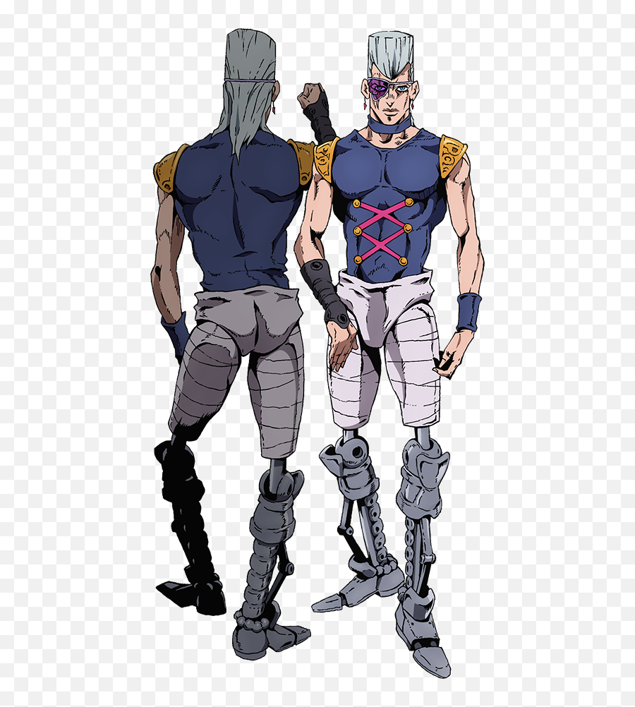 Jean - Jojo Golden Wind Polnareff Png,Polnareff Png