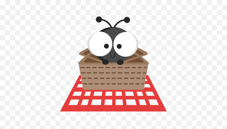 Ant In Picnic Basket Svg Cutting Files Cuts Scal - Picnic Png,Picnic Basket Png