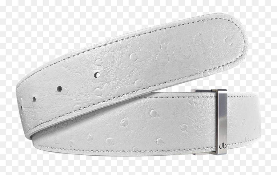 White Ostrich Texture Leather Belt - Belt Png,White Texture Png