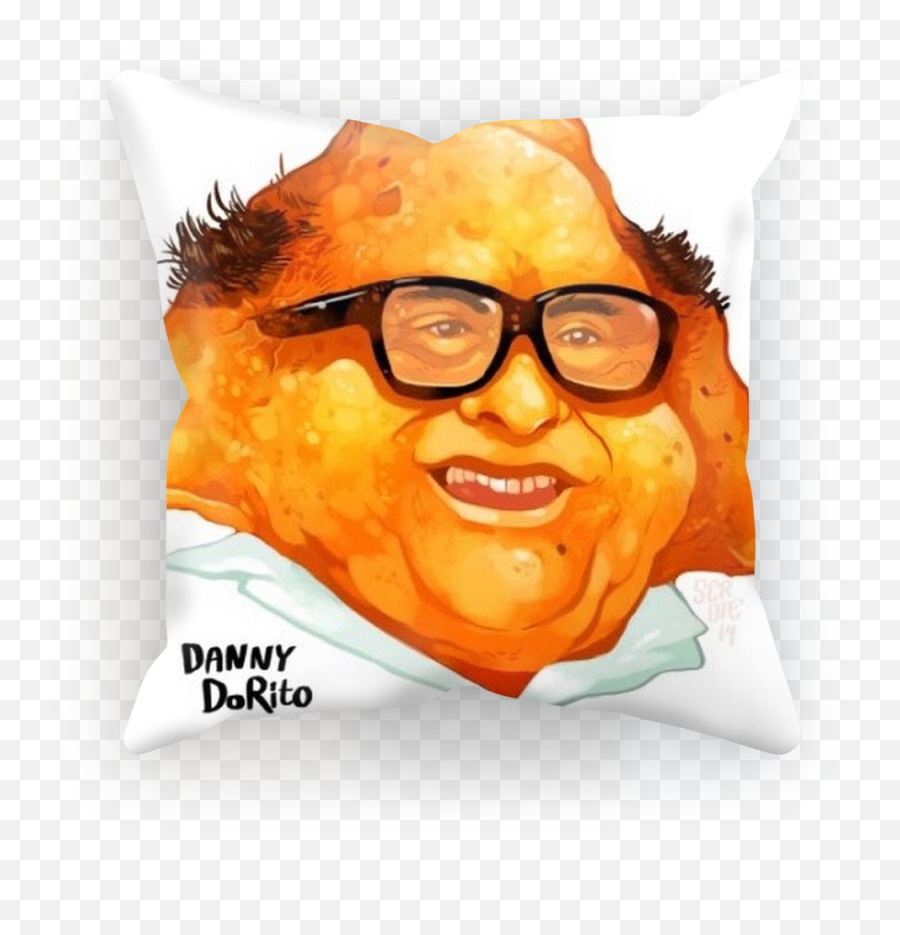 Danny Devito - Danny Dorito Sublimation Cushion Cover Danny Devito Danny Dorito Png,Dorito Transparent