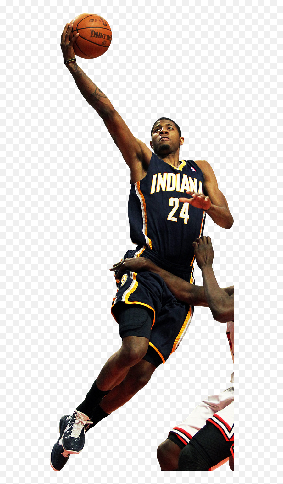 Download Hd Paul George U0026 Luol Deng Photo By Friartown - Transparent Paul George Png,Paul George Png