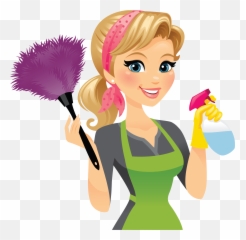Cleaner Maid Service Cleaning Clip Art - Cleaner Lady Cleaning Clipart Png,Lady Png