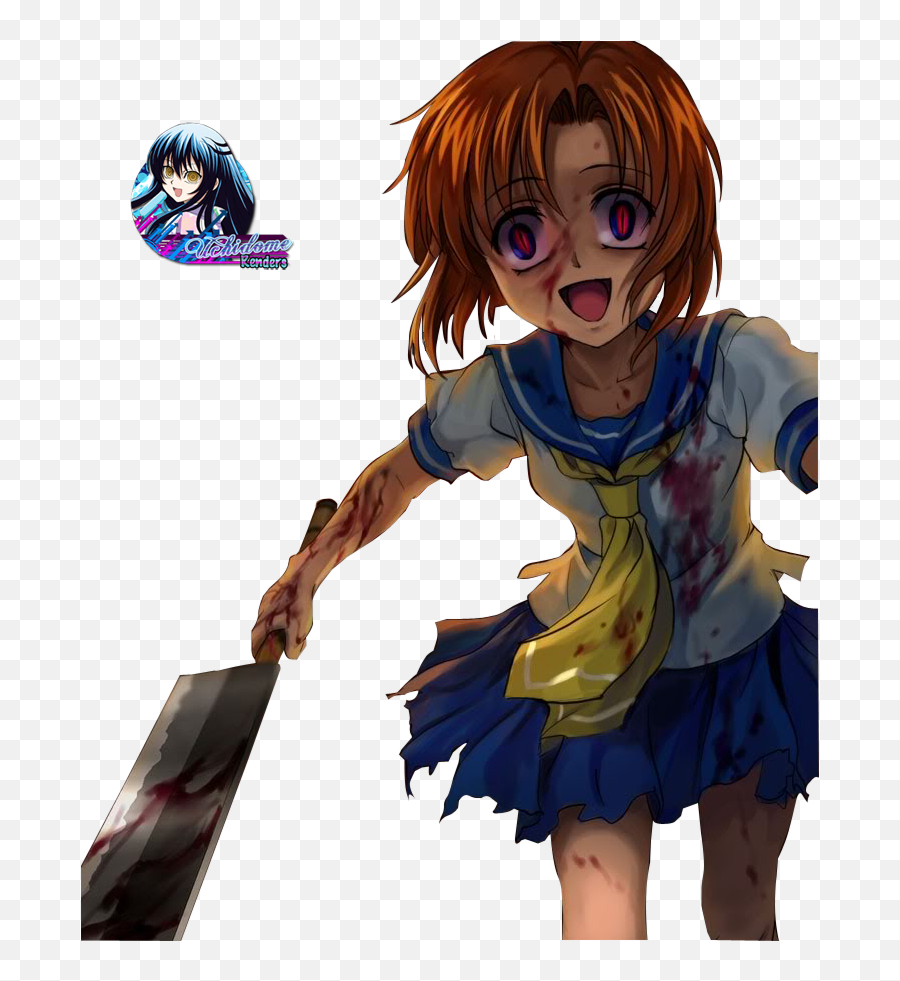 Image About Anime In Higurashi By Yin - Higurashi No Naku Koro Ni Png,Anime Blood Png