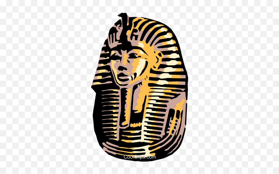 King Tuts Mask Royalty Free Vector - Pharaoh Clipart Png,King Tut Png