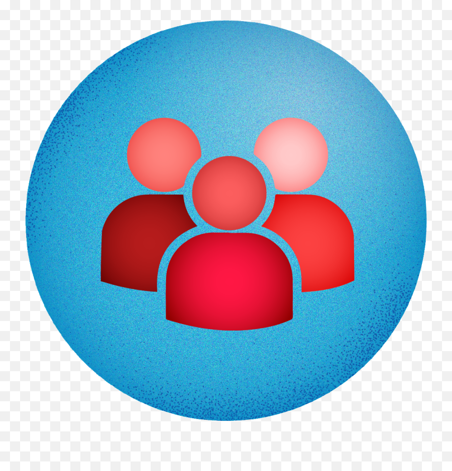 Blue Icon - Crowd Icon Png,Crowd Png