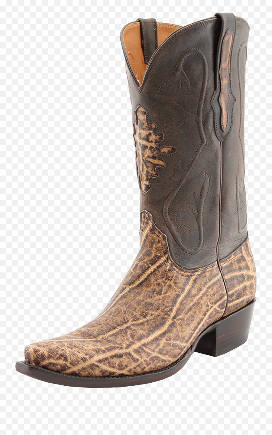 Black Jack Menu0027s Snip Toe Elephant Cowboy Boot - Dirty Tobacco Png,Cowboy Boot Png