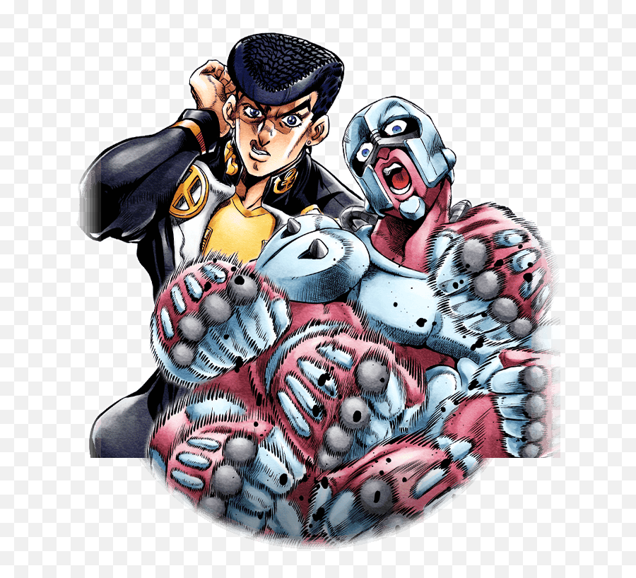 Download Unit Josuke Higashikata - Jojo Bizarre Adventure Jojo Bizarre Adventure Josuke Png,Jojo's Bizarre Adventure Logo Png