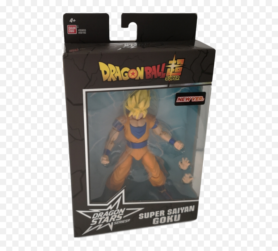 Dragon Stars Series Ball Super - Super Saiyan Goku New Version 6 Figure Bardock Dragon Stars Figure Png,Super Saiyan Goku Png