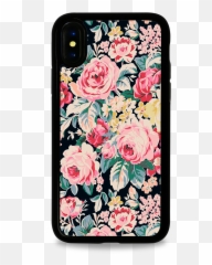 Flower Vintage Png - Flower Vintage Painted Mobile Phone
