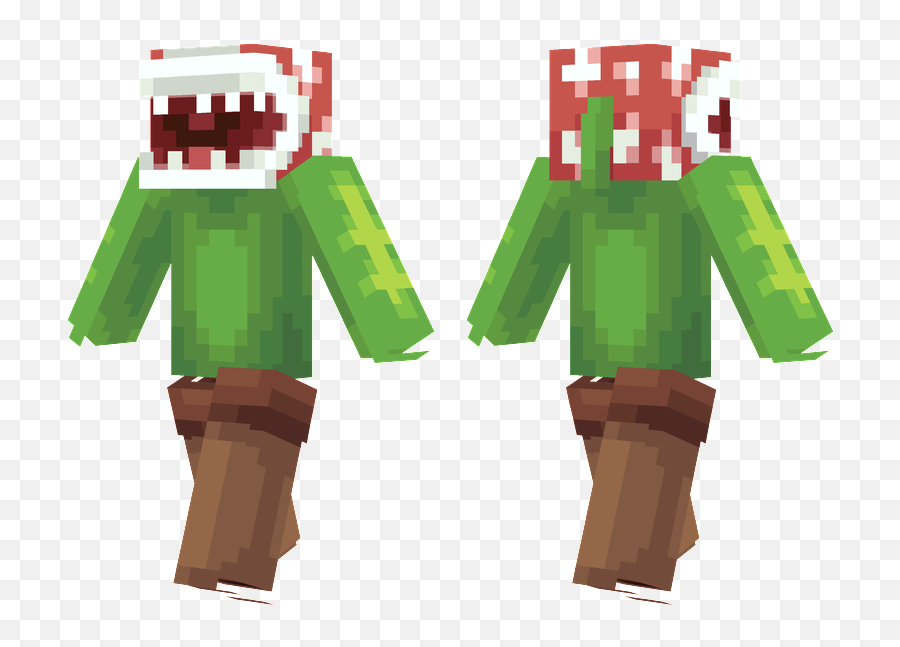 Piranha Plant Minecraft Skins - Fictional Character Png,Piranha Plant Png