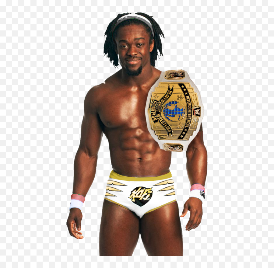 Wwe Kofi Kingston Superstar - Kofi Kingston Wwe Intercontinental Champion Png,Kofi Kingston Png