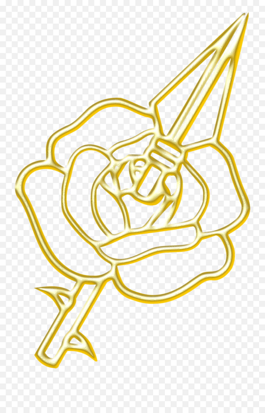 Rose And Spear - Lovely Png,Spear Transparent Background