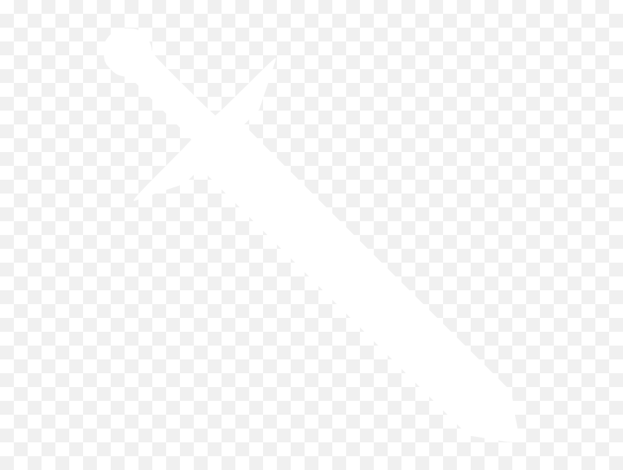 Clipart Black And White Png Image - White Sword Clipart,Sword Silhouette Png