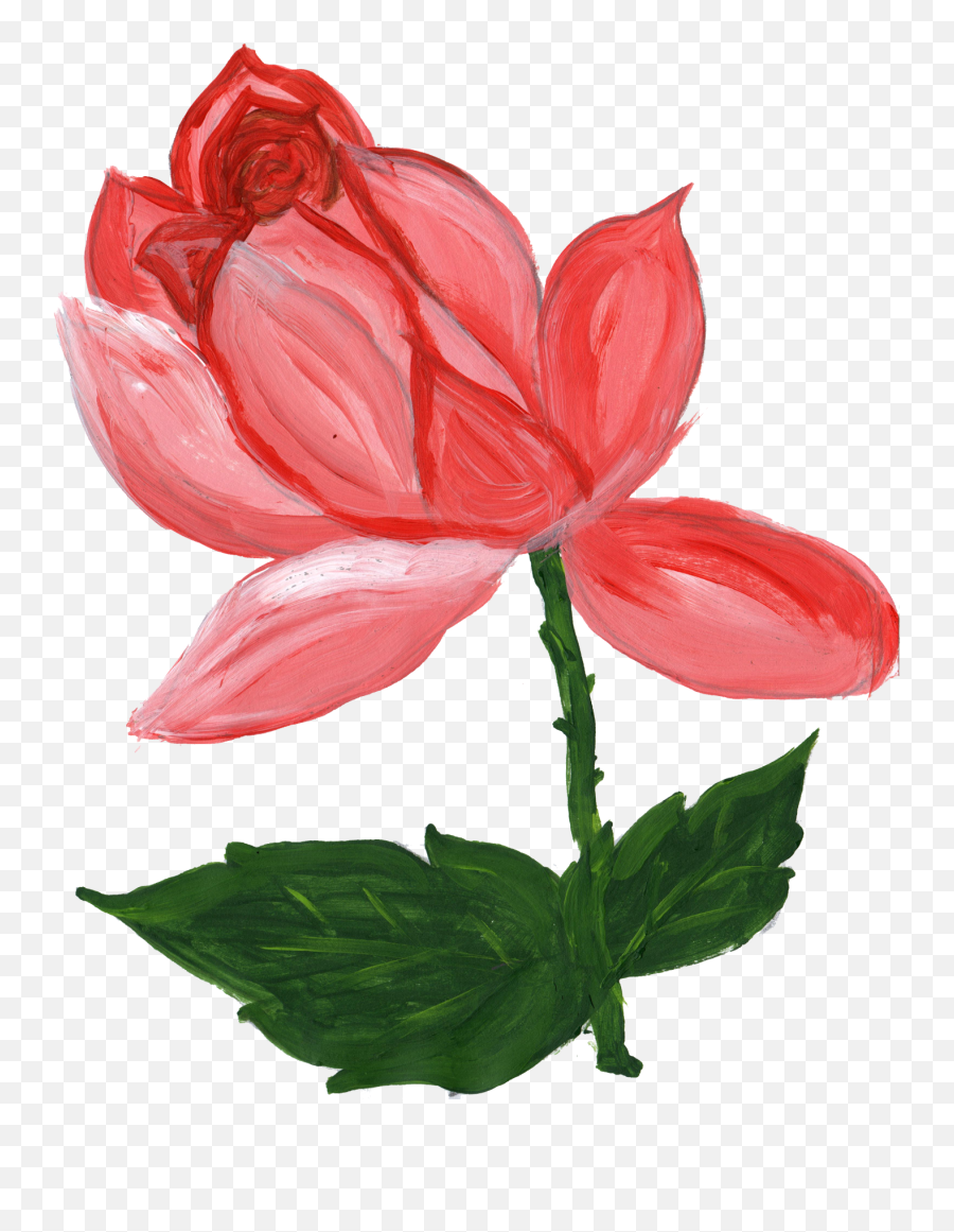 10 Paint Flower Transparent - Flower Painting Png,Painted Flowers Png