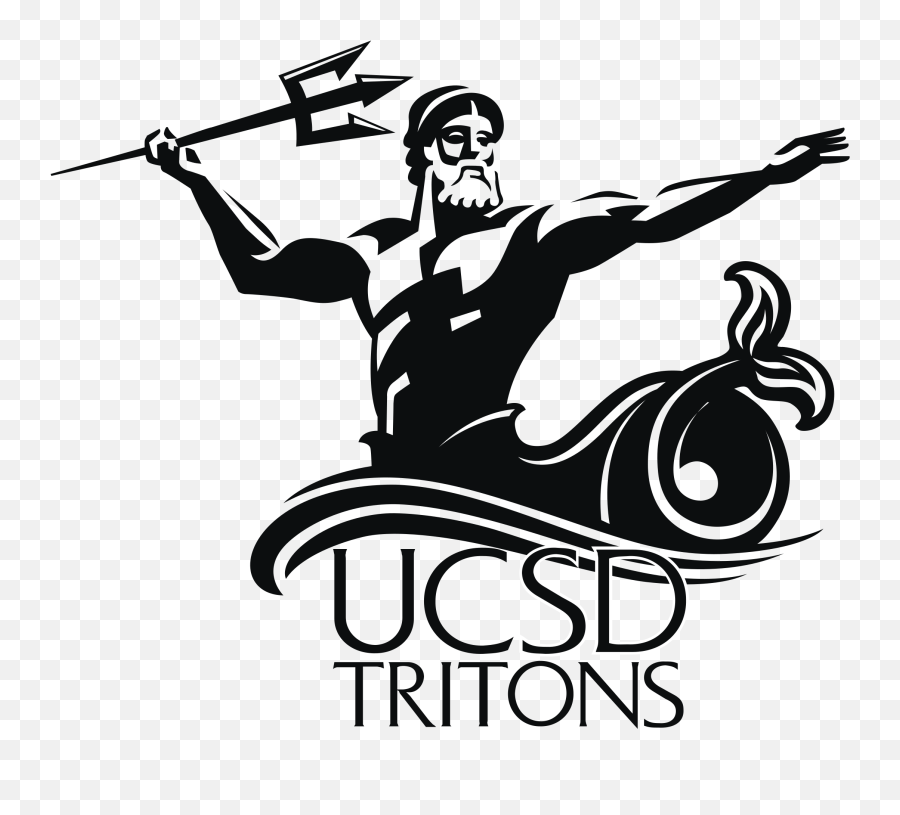 Ucsd Tritons Logo Png Transparent Svg - Tritons Uc San Diego Logo,Ucsd Logo Png