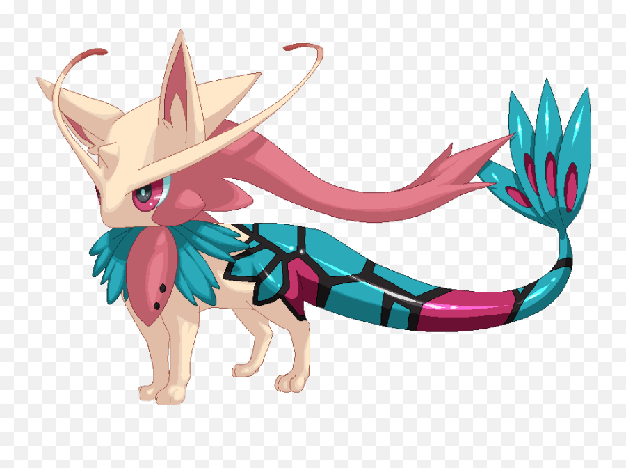 Largest Collection Of Free - Toedit Milotic Stickers Eevee Dragon Png,Milotic Png