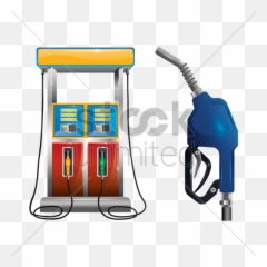 Download Gas Pump Gasoline Clip Art Clipart Filling - Petrol Nozzle png