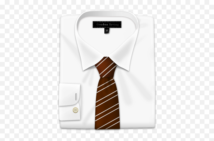 Shirt 22 Icon - Shirt N Tie Icons Softiconscom Cartoon Shirt And Tie Png,Shirt Icon