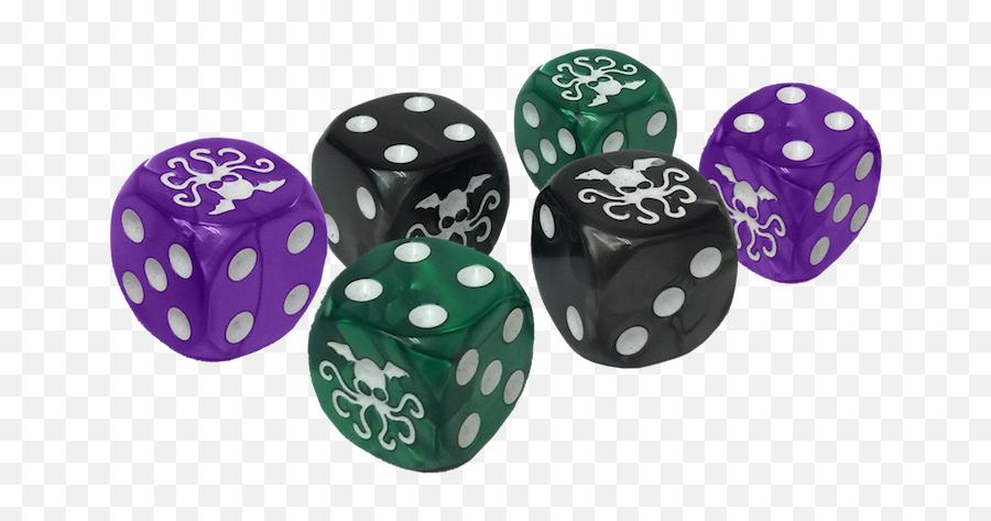 Cthulhu D6 Dice Set - Cthulhu Dice D6 Png,Cthulhu Icon Png