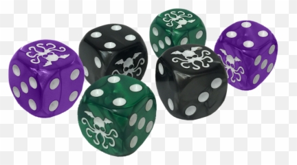 Cthulhu D6 Dice Set - png