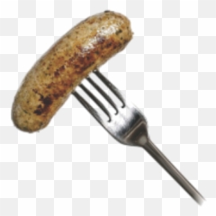Sausage - Sausage On Fork Png,Sausage Transparent
