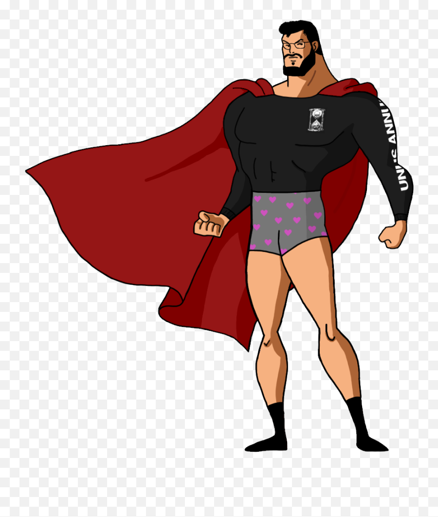Dcau Superman But Itu0027s Markiplier - Superman Beard Justice League Unlimited Png,Darkiplier Icon