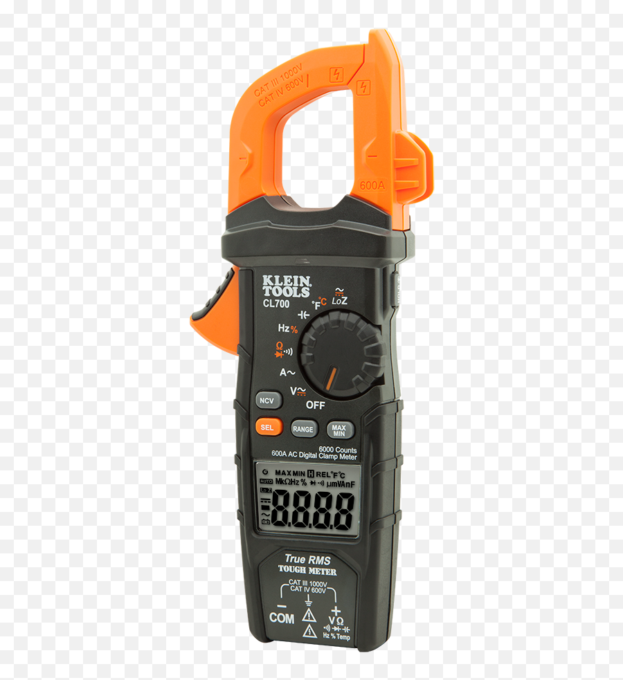 Digital Clamp Meter Ac Auto - Klein Tools Ac Auto Ranging Digital Clamp Meter Png,Multimeter Icon