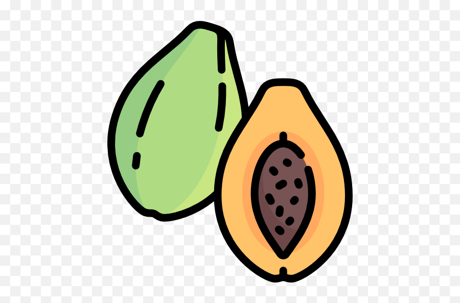 Papaya Free Vector Icons Designed - Fresh Png,Papaya Icon