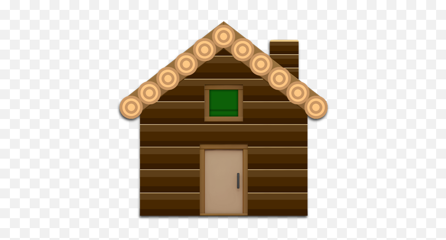 Log Cabin Icon 1024x1024px Png - Horizontal,Cabin Icon Png