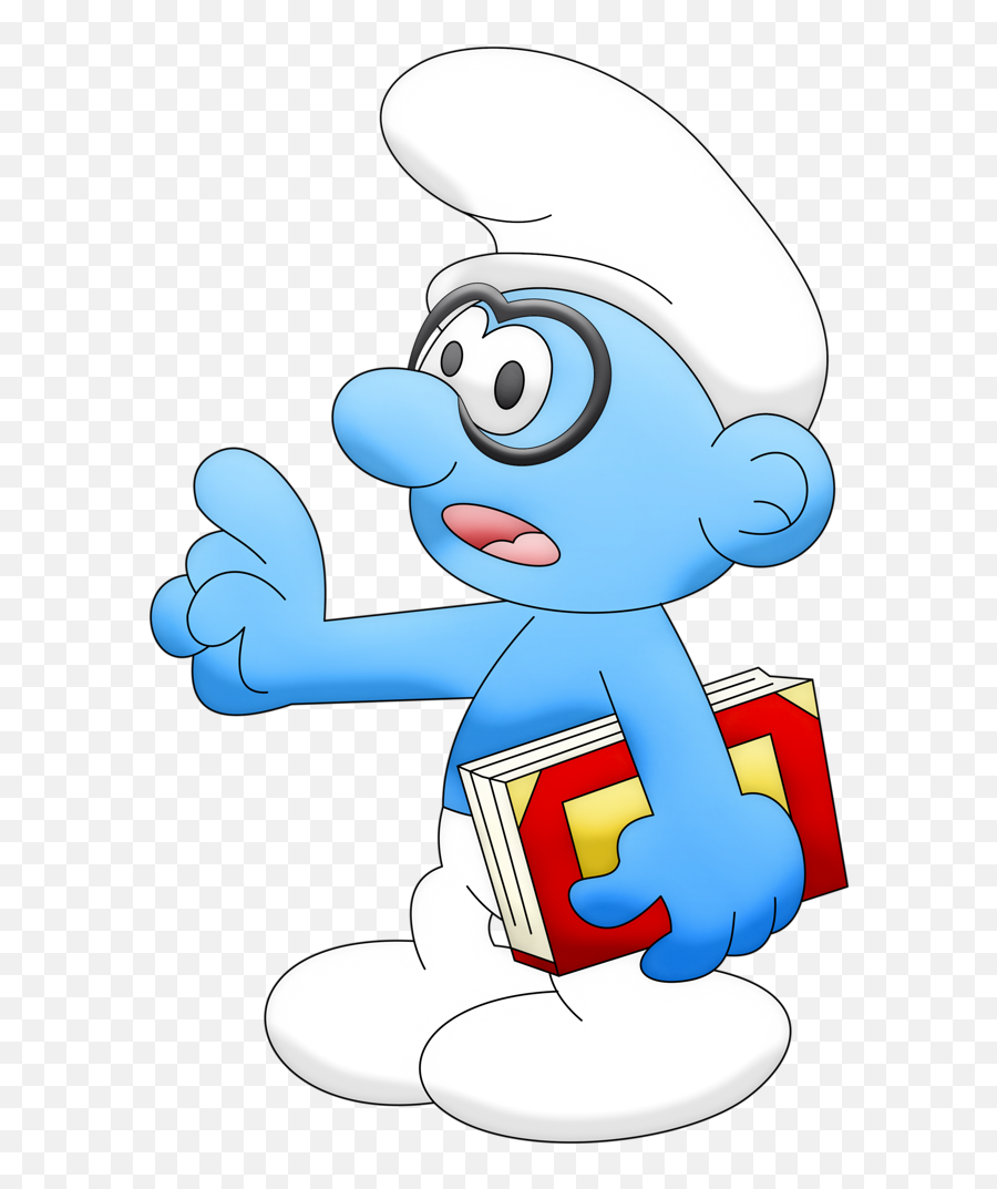 Download Co Smurfs Smurf Genio - Pitufos Animados Png Full Smurf Clip Art,Smurfs Png