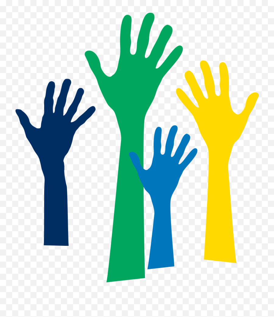 Career Advancement Association Of College U0026 Research Png Raised Hand Icon Black Background