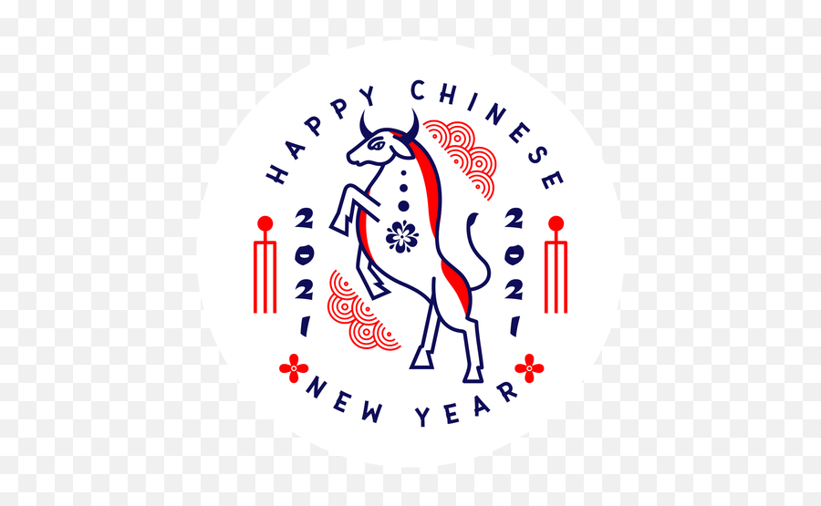 Chinese New Year 2021 Badge Transparent Png U0026 Svg Vector - Language,Happy Chinese New Year Icon