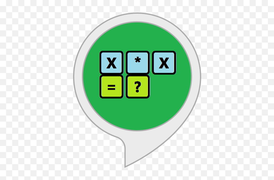 Amazoncom Multiplication Flash Cards Alexa Skills - Vertical Png,Multiplication Icon