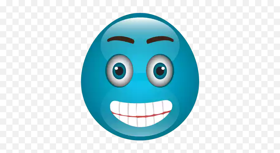 Download Free Blue Cute Emoji Clipart Hq Icon Favicon - Blue Emoji Meme Png,Cute Icon