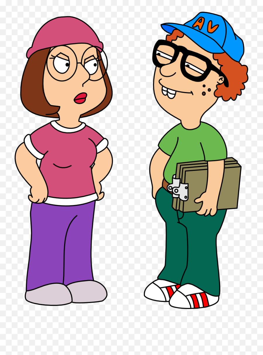 Check Out This Transparent Family Guy Meg And Neil Png Image - Boyfriend Family Guy,Family Guy Logo Png