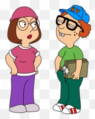 Check Out This Transparent Family Guy Meg And Neil Png Image - Boyfriend