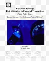 Pdf Electronic Security Risk Mitigation In Financial - Language png