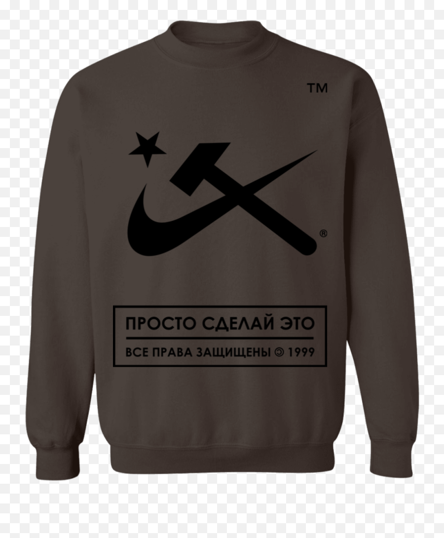 Aesthetic Hammer And Sickle Ii Crewneck Sweatshirt - Sweater Png,Hammer And Sickle Transparent