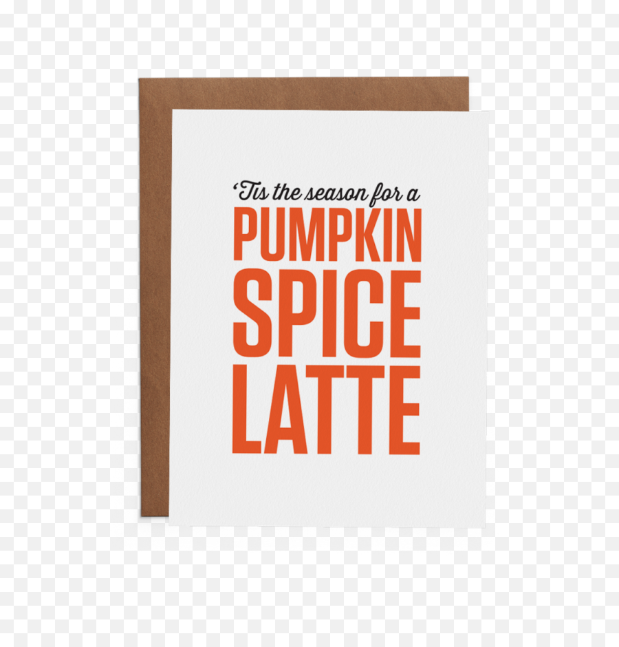 Pumpkin Spice Latte - Paper Png,Pumpkin Spice Png