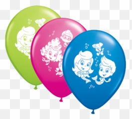 12u201d Assorted Bubble Guppies Latex Balloons - Balloon Png,Bubble Guppies Png