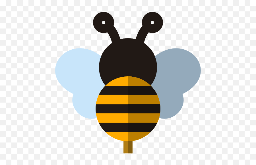 Bee - Free Animals Icons Transparent Background Bee Icon Png,Bee Transparent Background