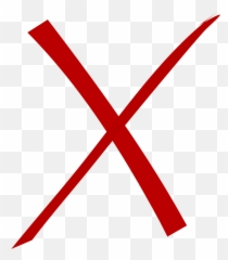 Urmother - Hand Drawn Cross Out Png