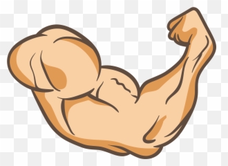 Clip Art Powerful Arm 2359 1711 - Muscle Arms Png