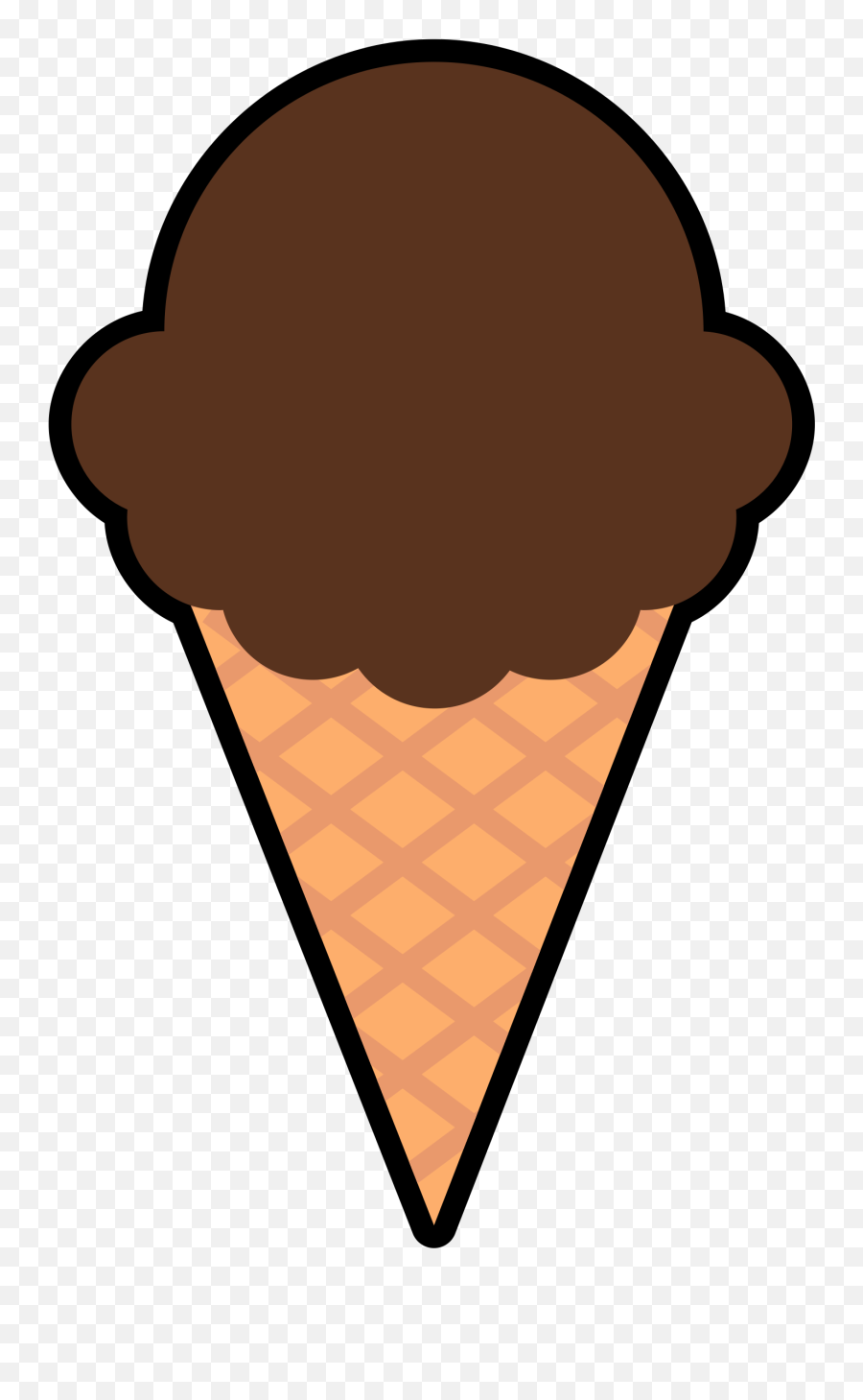 Ice Cream Cone Clipart Free Download - Ice Cream Cone Clipart Png,Ice Cream Clipart Transparent Background