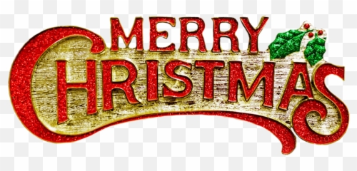 Merry Christmas Sign Transparent Png - Without Background