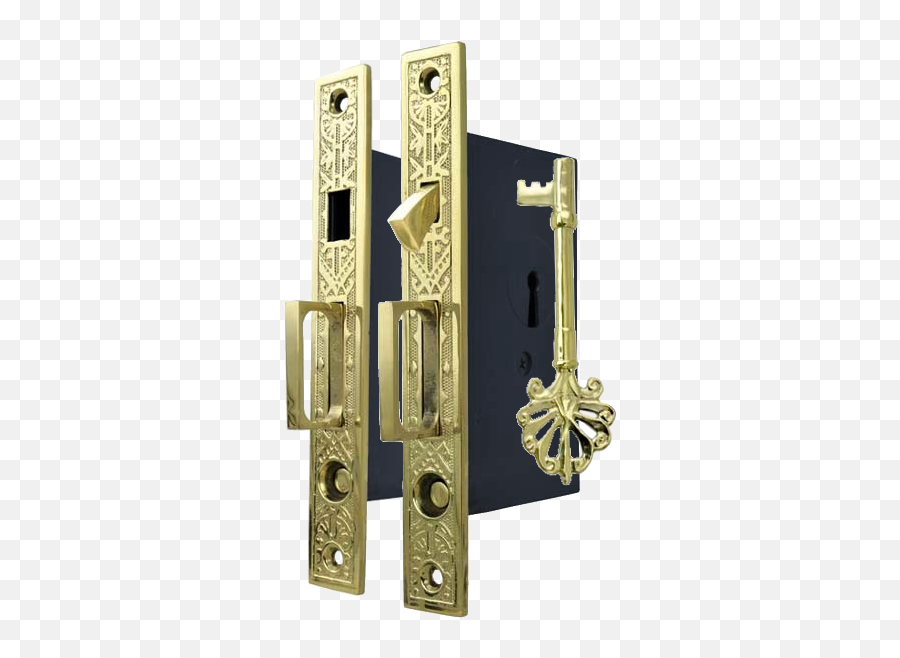 Pocket Door Mortice Locks - Skeleton Key Door Lock Png,Lock And Key Png