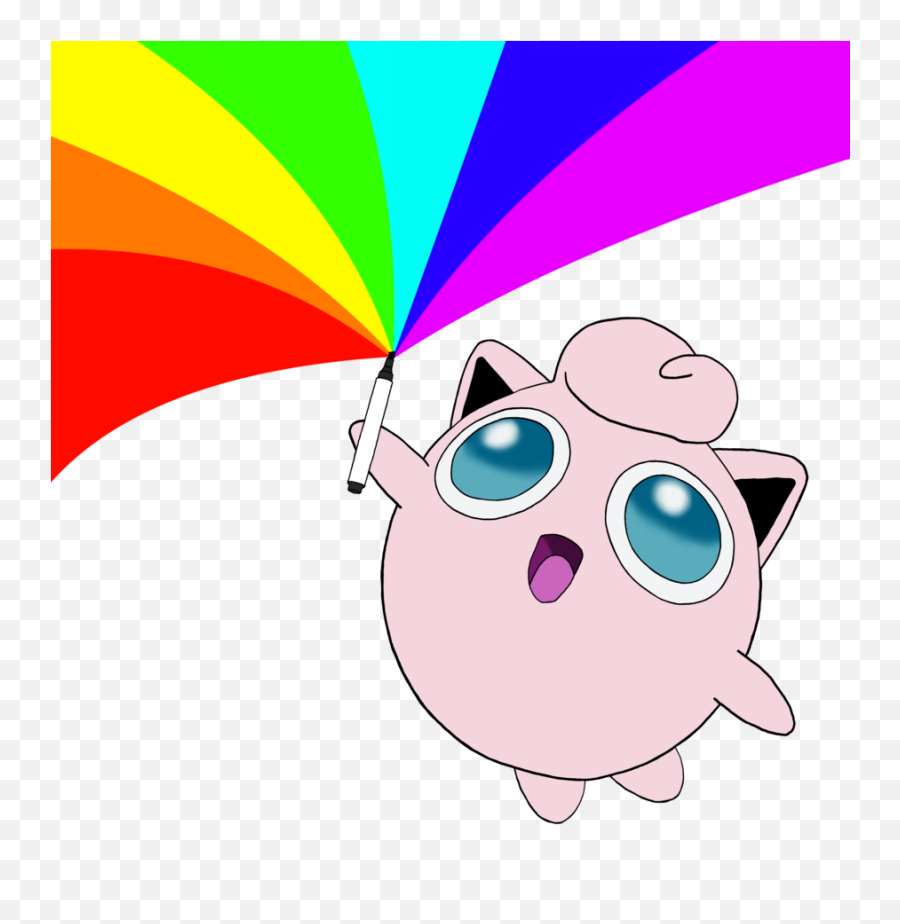 Marker Clipart Permanent - Jiggly Puff Marker Png,Jigglypuff Png