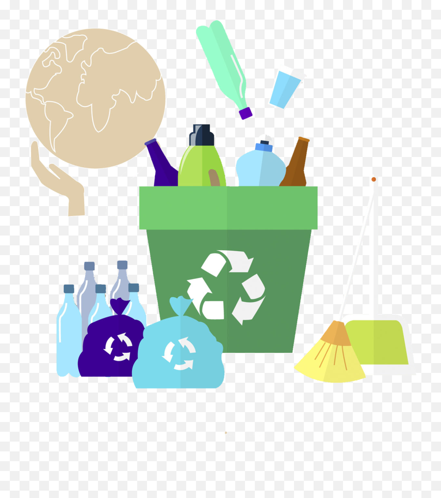 Garbage Clipart Waste Material - Plastic Garbage Vector Png Plastic Trash Vector Png,Garbage Png