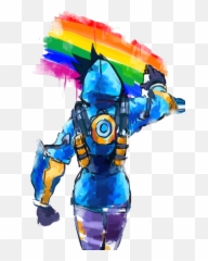 Tracer Overwatch Clipart - Tracer Fanart Png,Overwatch Tracer Png